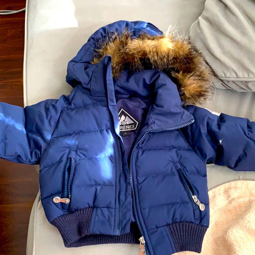 NWOT Pyrenex Winter Fur Hood Parka